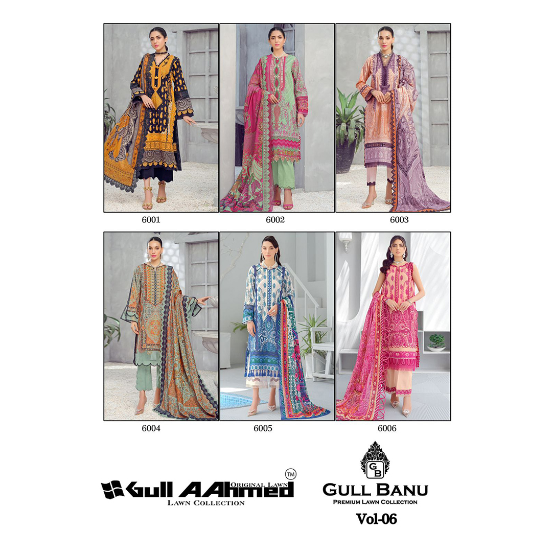 i5store.com - Gull Banu Ahmed lawn collection VOL-06