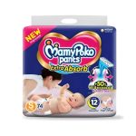 MamyPoko Pants Extra Absorb Diaper Small (74 Pieces)