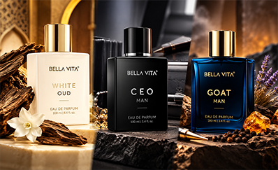 BellaVita Perfumes: White Oud, CEO Man & G.O.A.T. Man – Fragrances for Every Occasion